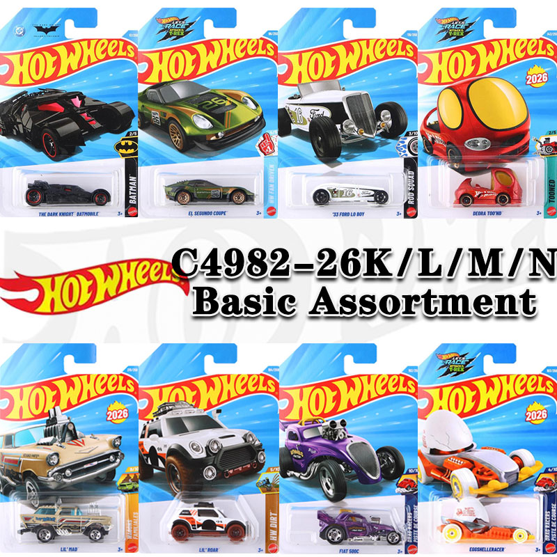Die Cast Car 1 64 - Kolekcja Hot Wheels C4982-2026, model samochodu