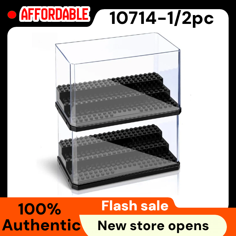 Pop Display Shelf - Półka ekspozycyjna przezroczysta szeroka 3-poziomowa skrzynka