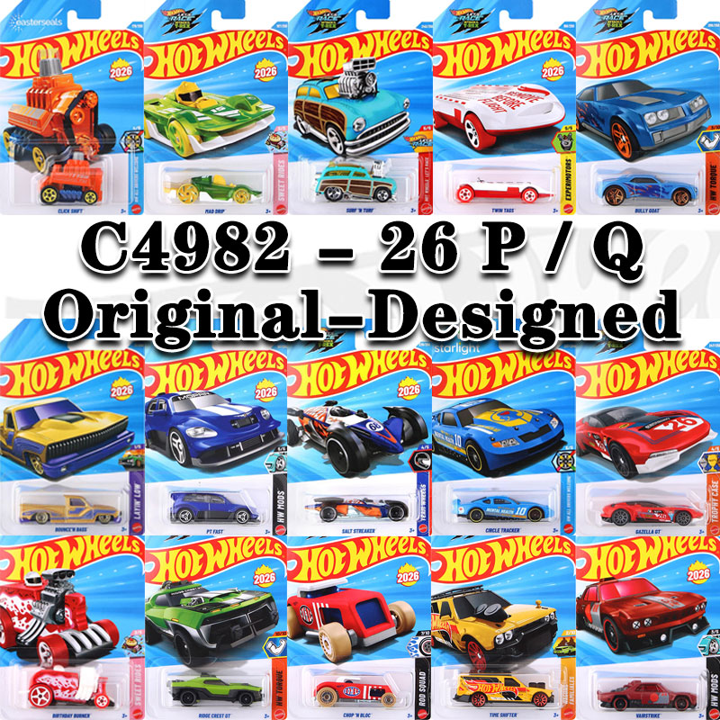Die Cast Car 1 64 - Hot Wheels C4982-26P – podstawowy zestaw