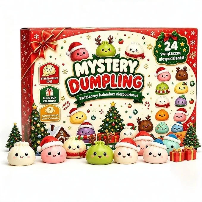24 SZT. Świąteczny Kalendarz A – Mystery Box Blind Bag recenzja i cena
