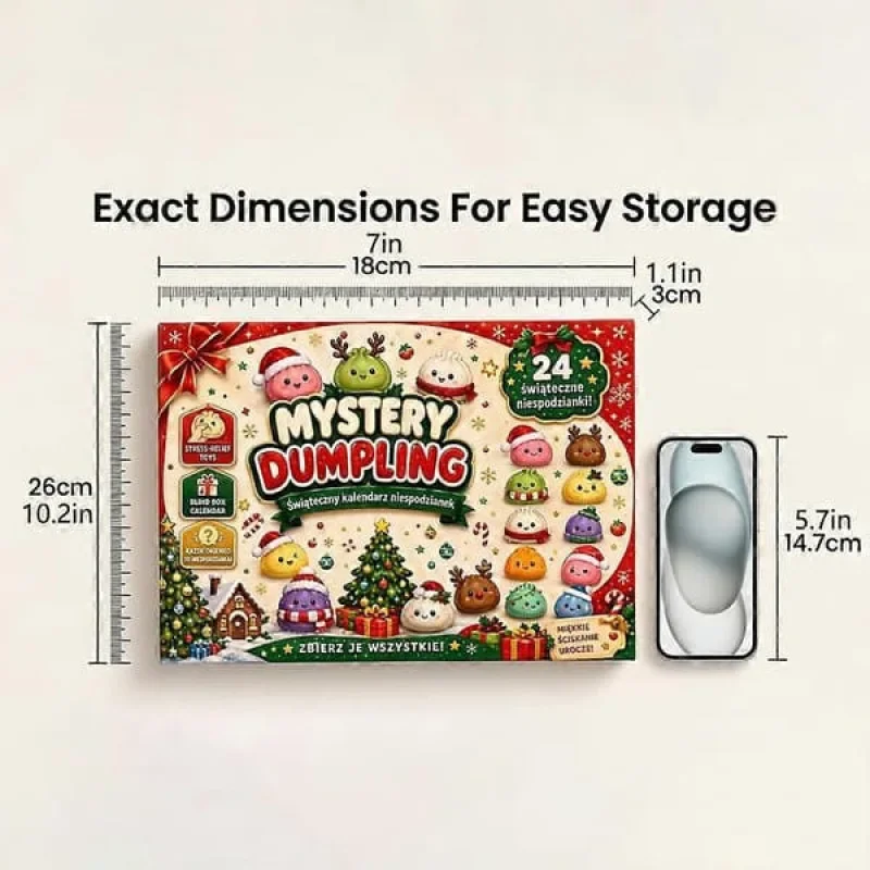 24 SZT. Świąteczny Kalendarz A – Mystery Box Blind Bag recenzja i cena