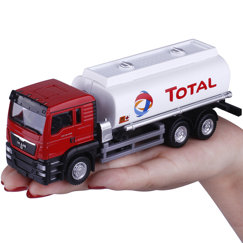 MAN SCANIA Ciężarówka z zbiorn – Die Cast Car 1 64 recenzja i cena