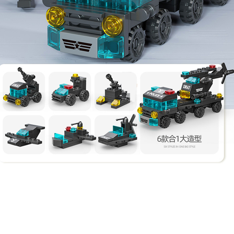 6w1 NOWE Specjalne Policja Wóz – Lego Set Creator recenzja i cena