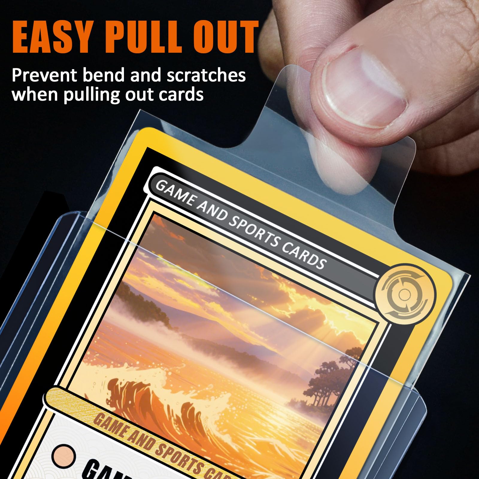 100 szt. Przezroczyste, podwyż – Graded Card Display recenzja i cena