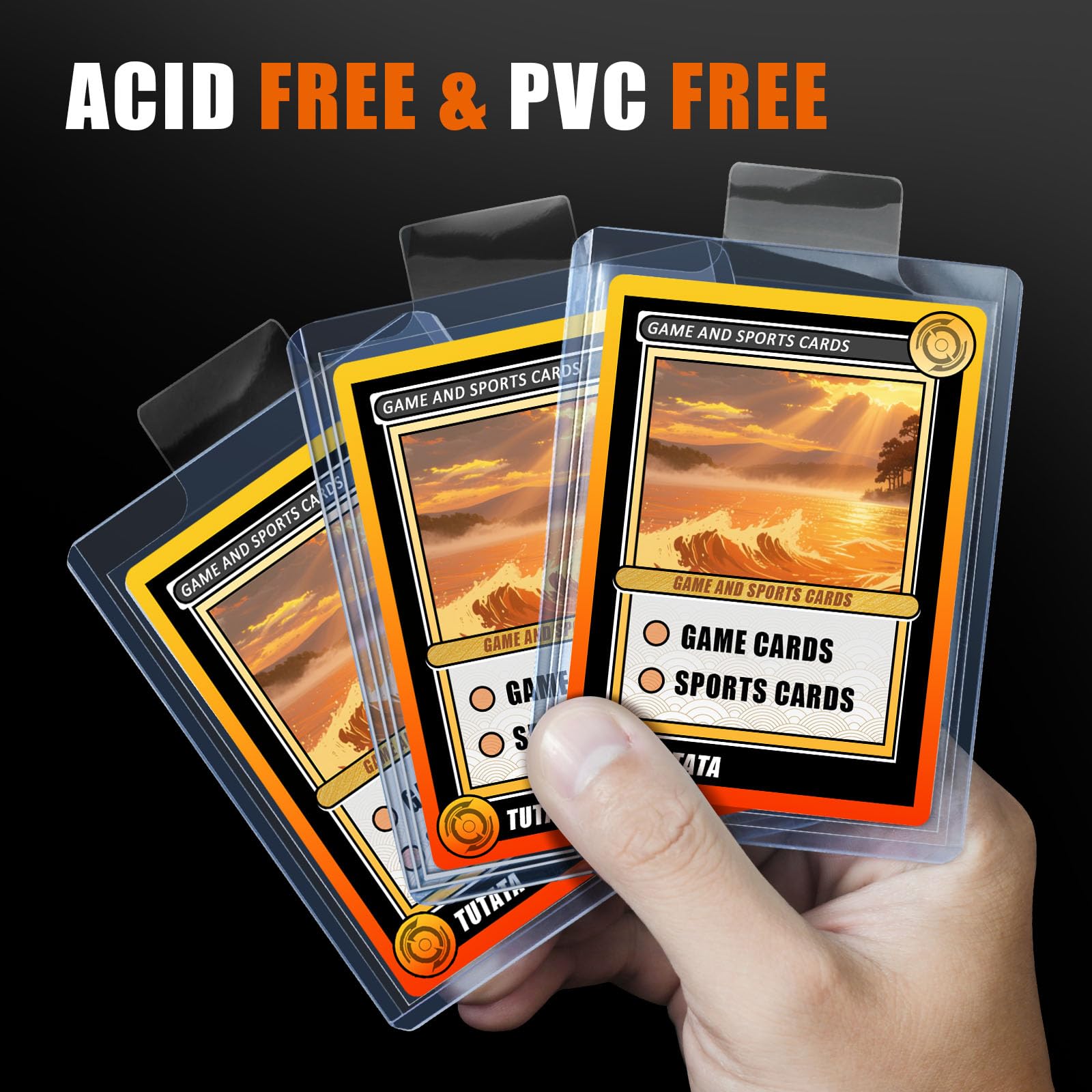 100 szt. Przezroczyste, podwyż – Graded Card Display recenzja i cena